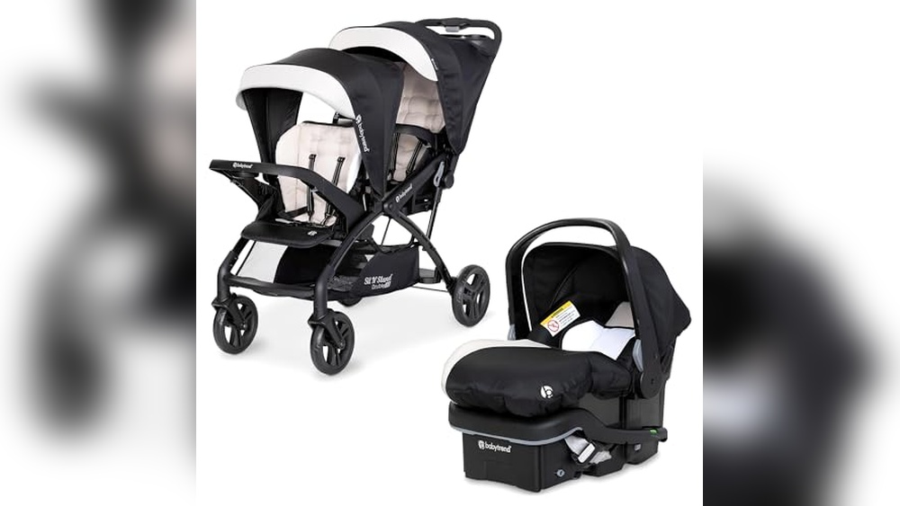 Double Stroller With Car Seat
