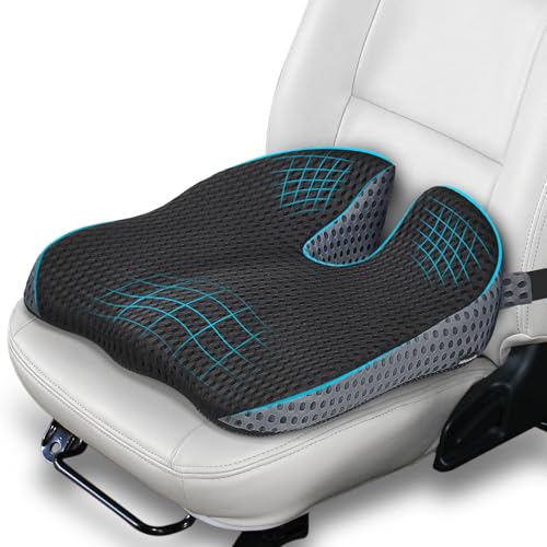 ergonomic car seat wedge for long distance driving