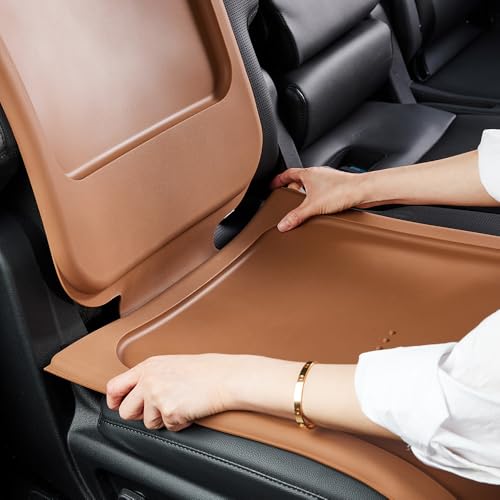 protecting leather car seats from car seat indentations