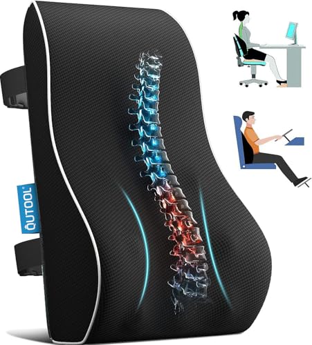 adjustable lumbar support pillow for driving